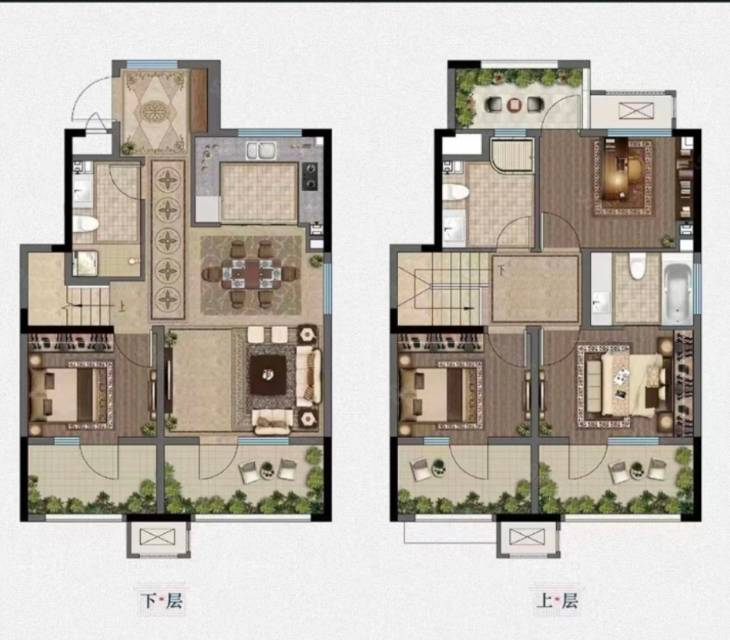 官渡区 碧桂园樾府 4室4厅4卫 323.79㎡ 朝南 中装 290万