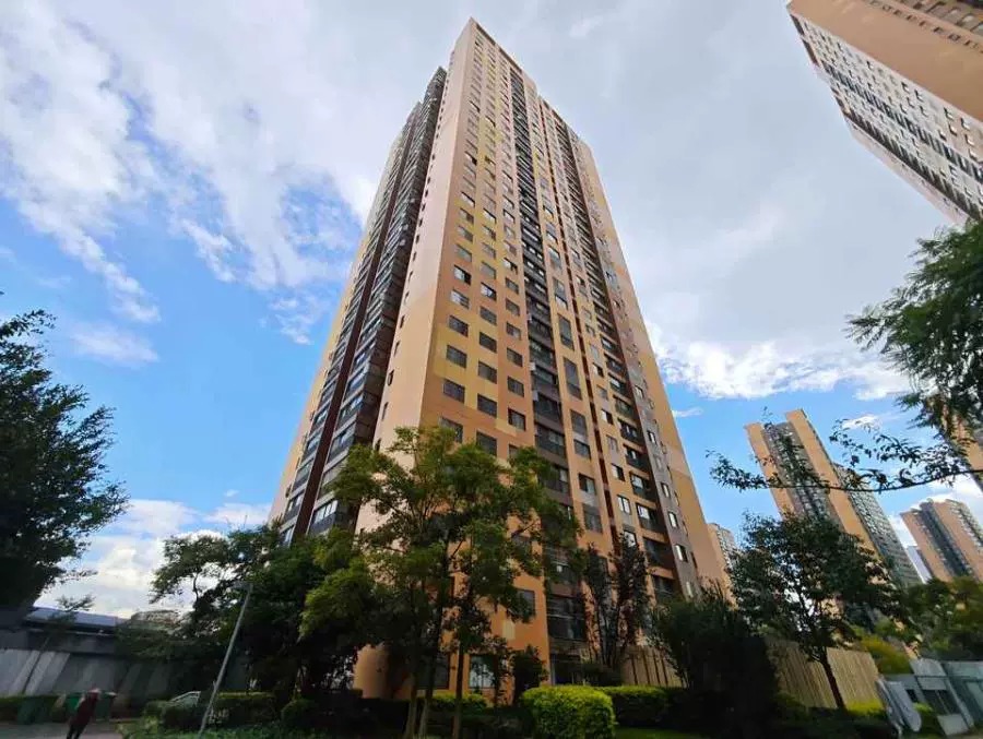 官渡区 春城时光花园11-2地块 3室1厅1卫 88.3㎡ 朝西 精装 44.2万 - 图片1